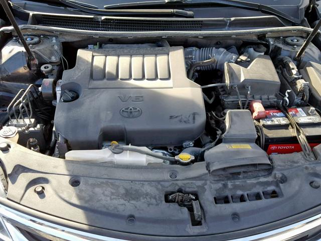 4T1BK1EB4DU017445 - 2013 TOYOTA AVALON BAS BLACK photo 7