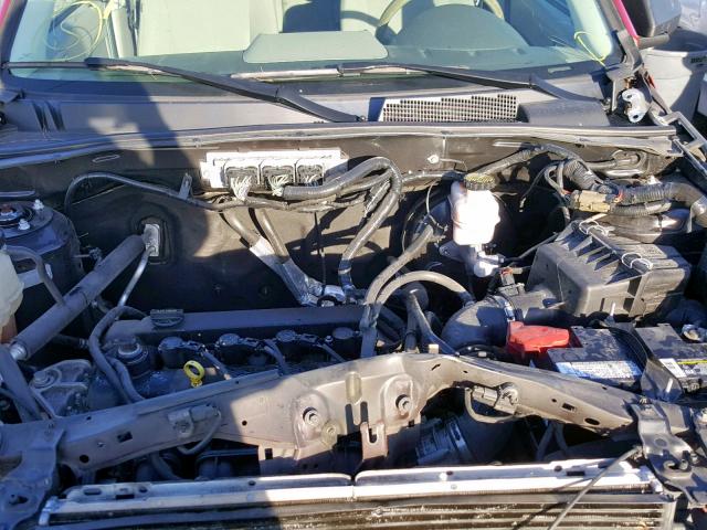 4M2CN8B74AKJ23677 - 2010 MERCURY MARINER RED photo 7