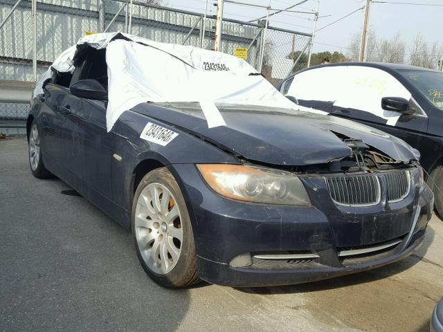 WBAVD53578A282672 - 2008 BMW 335 XI BLUE photo 1