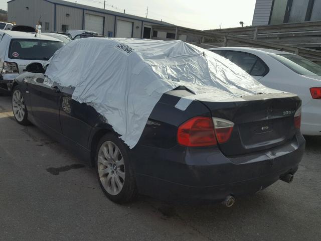 WBAVD53578A282672 - 2008 BMW 335 XI BLUE photo 3