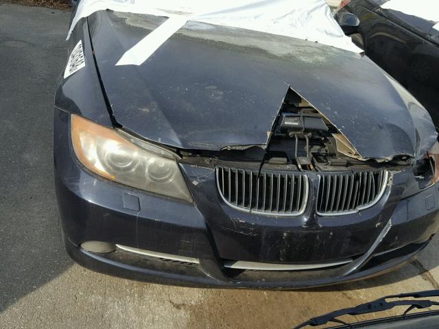 WBAVD53578A282672 - 2008 BMW 335 XI BLUE photo 9