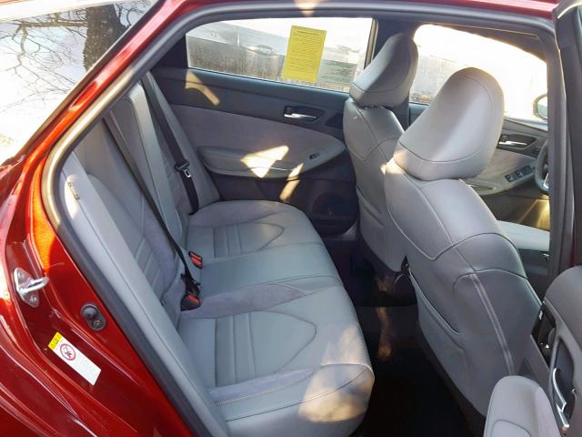 4T1BZ1FB1KU001999 - 2019 TOYOTA AVALON XLE BURGUNDY photo 6