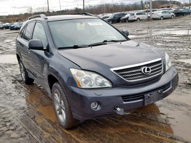 JTJHW31UX72009143 - 2007 LEXUS RX 400H GRAY photo 1