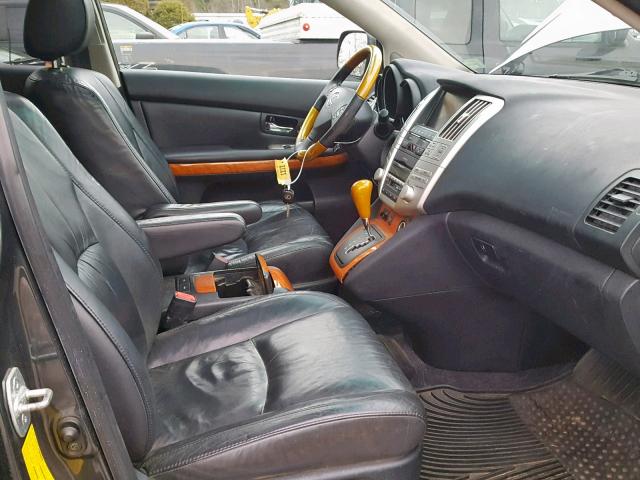 JTJHW31UX72009143 - 2007 LEXUS RX 400H GRAY photo 5