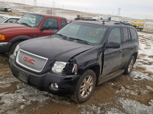 1GKET63M862159252 - 2006 GMC ENVOY DENA BLACK photo 2