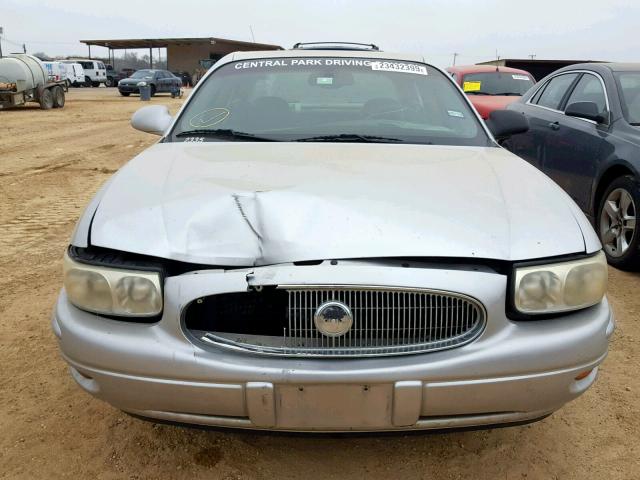 1G4HR54K01U275665 - 2001 BUICK LESABRE LI SILVER photo 9