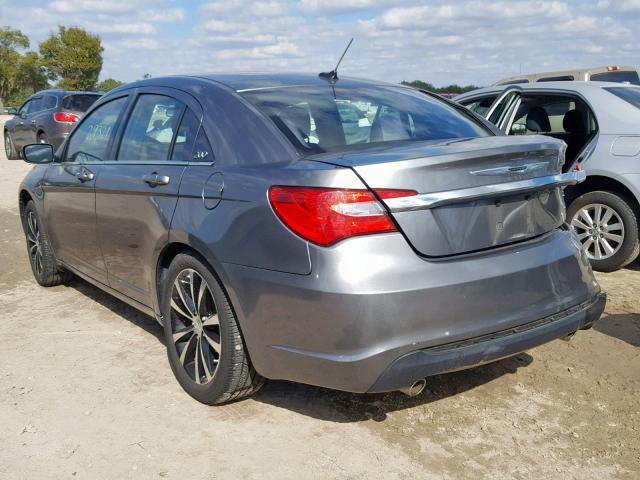 1C3CCBBG6CN305041 - 2012 CHRYSLER 200 TOURIN SILVER photo 3