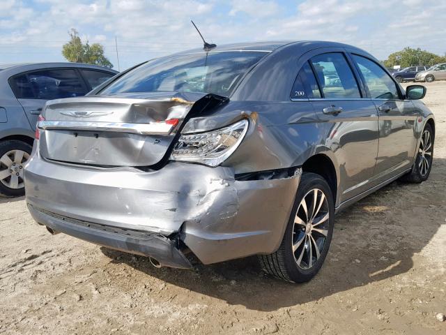 1C3CCBBG6CN305041 - 2012 CHRYSLER 200 TOURIN SILVER photo 4