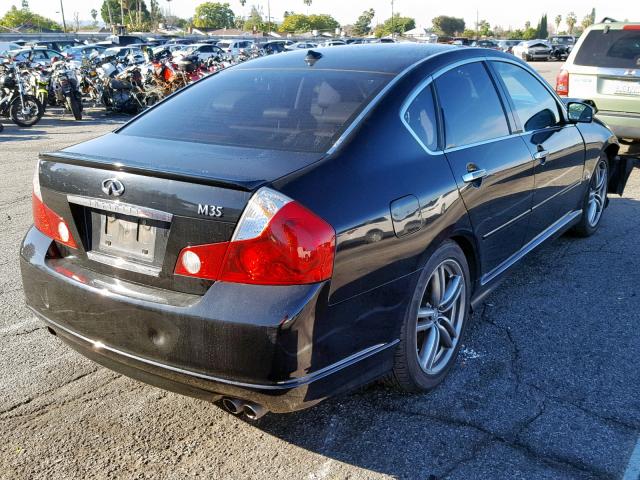 JNKAY01E87M300099 - 2007 INFINITI M35 BASE BLACK photo 4