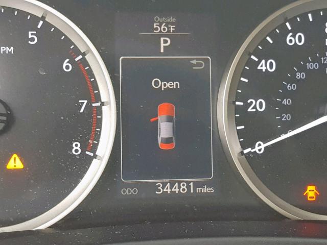 JTHBA1D26G5017646 - 2016 LEXUS IS 200T Ağ foto 8