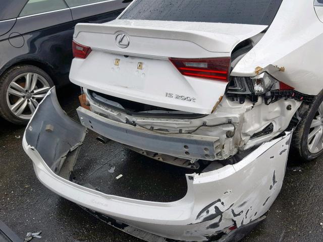JTHBA1D26G5017646 - 2016 LEXUS IS 200T Ağ foto 9