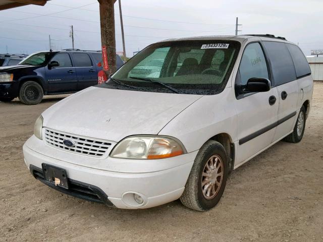 2FMZA51402BB64347 - 2002 FORD WINDSTAR L WHITE photo 2