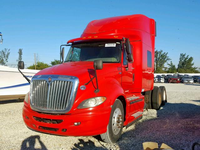 3HSCTSJR7BN376600 - 2011 INTERNATIONAL PROSTAR RED photo 2