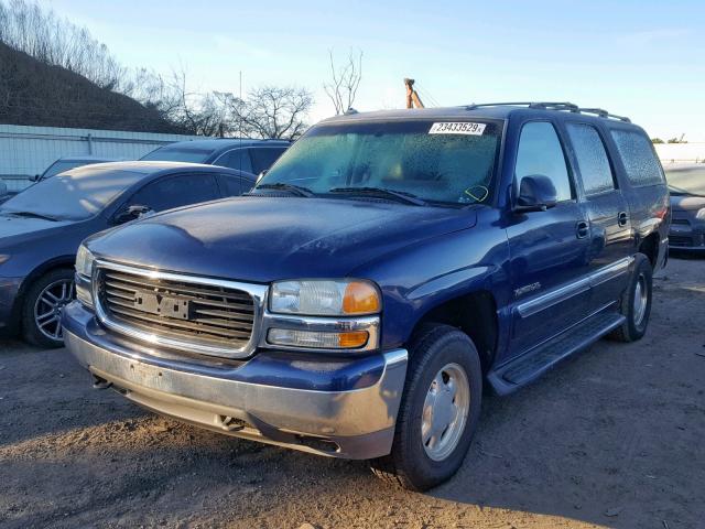 1GKFK16Z73J139772 - 2003 GMC YUKON XL K BLUE photo 2