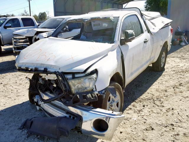 5TFLU5F15BX025193 - 2011 TOYOTA TUNDRA WHITE photo 2