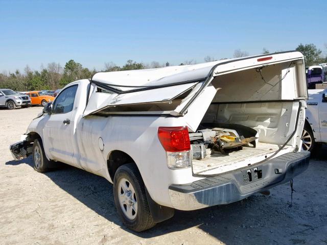 5TFLU5F15BX025193 - 2011 TOYOTA TUNDRA WHITE photo 3