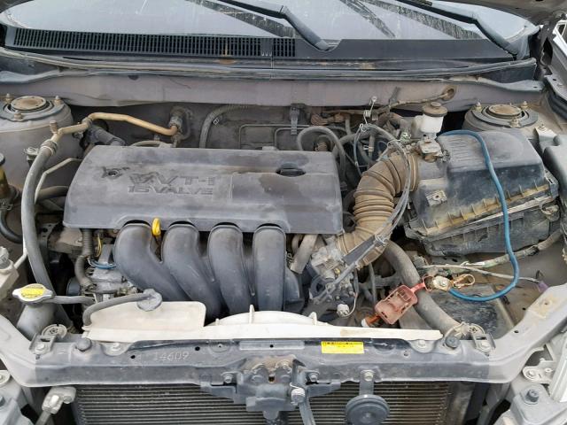 2T1KR32E44C306767 - 2004 TOYOTA COROLLA MA GRAY photo 7