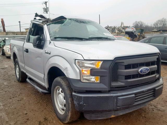 1FTMF1C80FKD31083 - 2015 FORD F150 SILVER photo 1