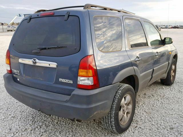 4F2YU07131KM15941 - 2001 MAZDA TRIBUTE DX 蓝色 照片 4