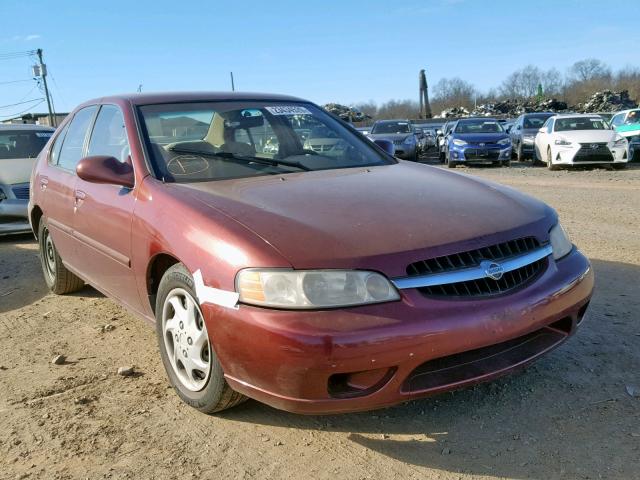 1N4DL01D0YC184088 - 2000 NISSAN ALTIMA XE MAROON photo 1