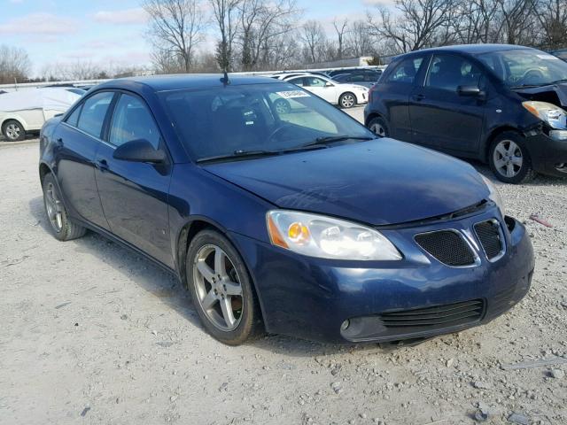 1G2ZH57NX94125662 - 2009 PONTIAC G6 GT BLUE photo 1