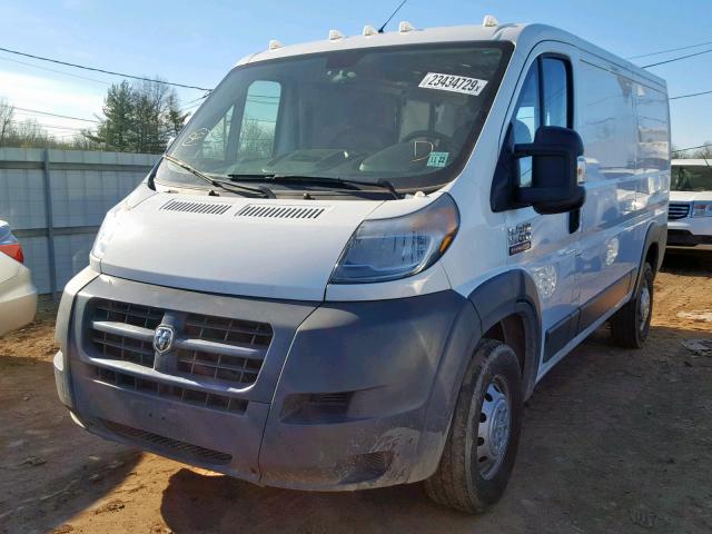 3C6TRVAG4HE526587 - 2017 RAM PROMASTER WHITE photo 2