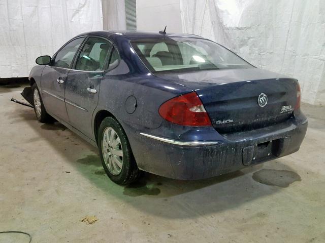 2G4WC582791251843 - 2009 BUICK LACROSSE C BLUE photo 3