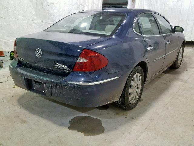 2G4WC582791251843 - 2009 BUICK LACROSSE C BLUE photo 4