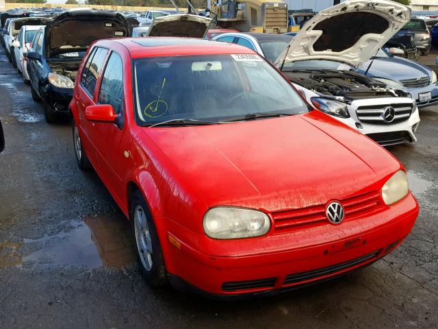 9BWGC21J2Y4028725 - 2000 VOLKSWAGEN GOLF GLS RED photo 1