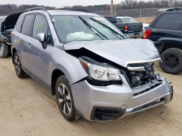 JF2SJAEC9JH519194 - 2018 SUBARU FORESTER 2 GRAY photo 1