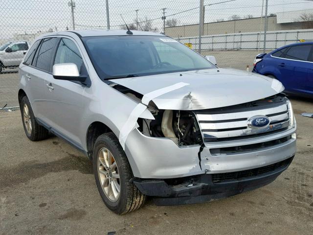 2FMDK3JC5ABA36185 - 2010 FORD EDGE SEL SILVER photo 1