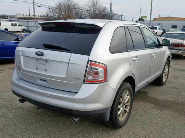 2FMDK3JC5ABA36185 - 2010 FORD EDGE SEL SILVER photo 4