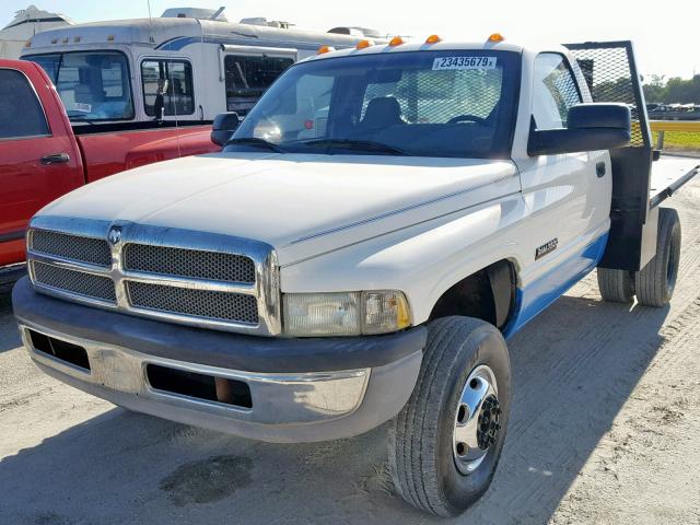 3B6MF36691M566626 - 2001 DODGE RAM 3500 SILVER photo 2