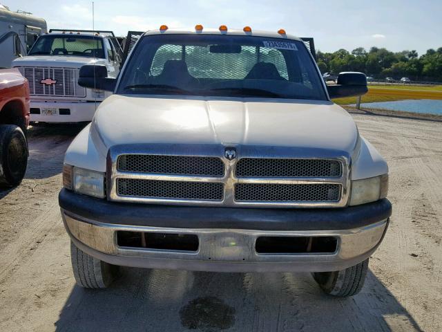 3B6MF36691M566626 - 2001 DODGE RAM 3500 SILVER photo 9