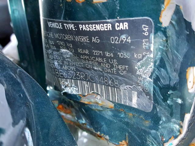 WBABE6323RJC14868 - 1994 BMW 318 IS AUT GREEN photo 10