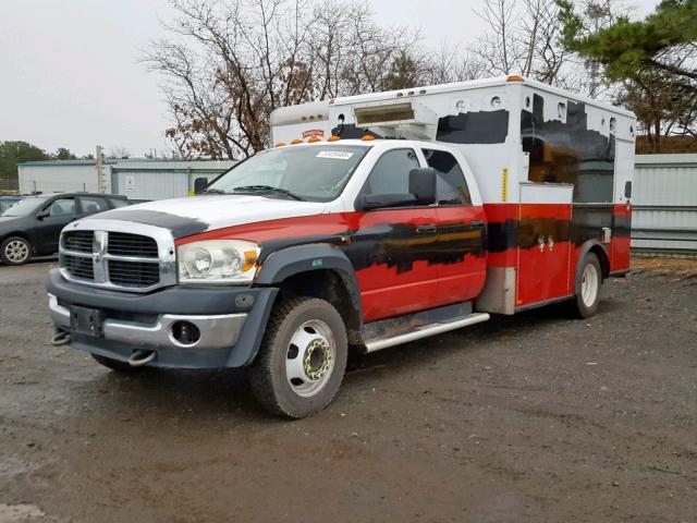 3D6WC6GL8AG117773 - 2010 DODGE RAM 4500 S RED photo 2