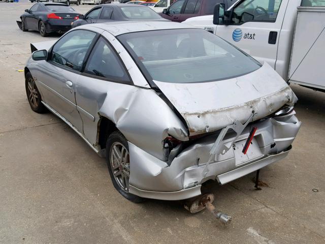 1G1JH12T627168254 - 2002 CHEVROLET CAVALIER Z SILVER photo 3