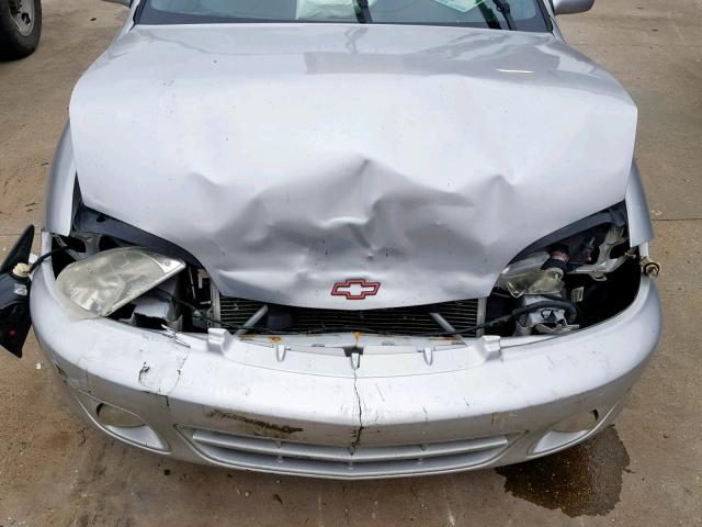 1G1JH12T627168254 - 2002 CHEVROLET CAVALIER Z SILVER photo 7