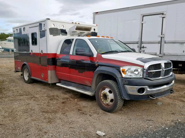 3D6WC6GL2AG117753 - 2010 DODGE RAM 4500 S RED photo 1