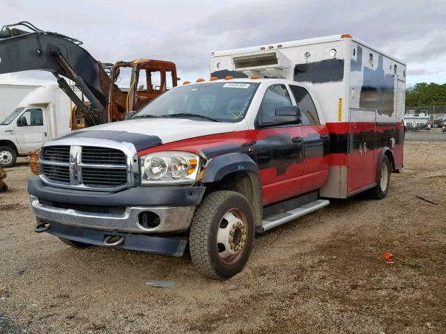 3D6WC6GL2AG117753 - 2010 DODGE RAM 4500 S RED photo 2