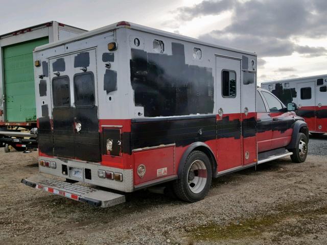 3D6WC6GL2AG117753 - 2010 DODGE RAM 4500 S RED photo 4