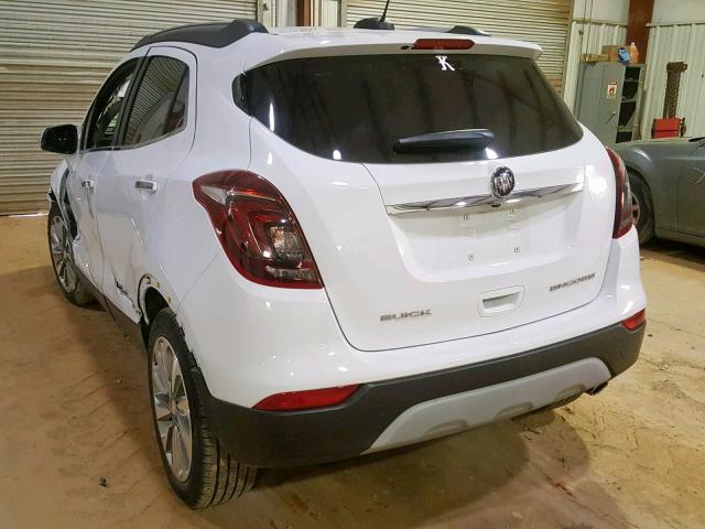 KL4CJASBXHB185022 - 2017 BUICK ENCORE PRE WHITE photo 3