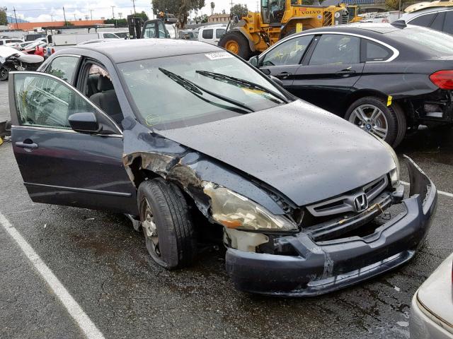 1HGCM56405A170192 - 2005 HONDA ACCORD LX CHARCOAL photo 1