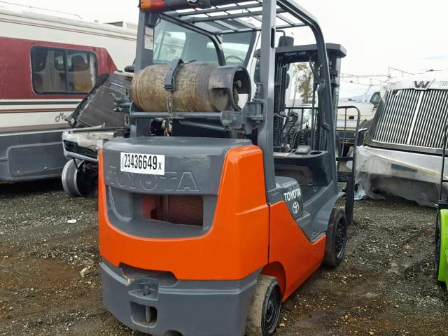 10959 - 2010 TOYOTA FORKLIFT ORANGE photo 4