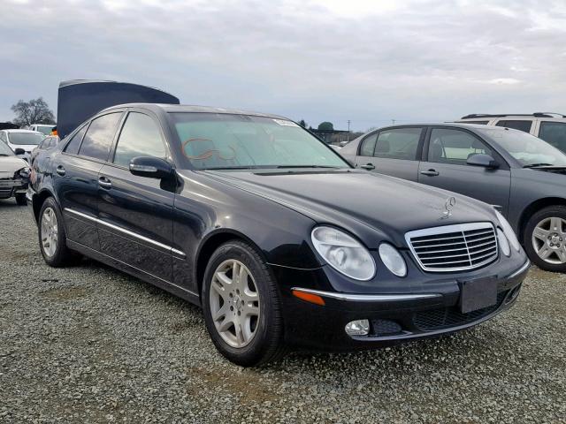 WDBUF65J54A498098 - 2004 MERCEDES-BENZ E 320 BLACK photo 1