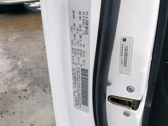 1C4NJDBB2GD663520 - 2016 JEEP COMPASS SP 白色 照片 10