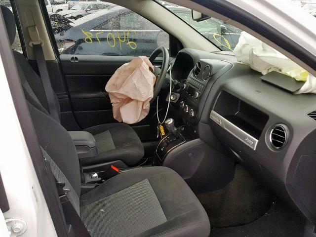 1C4NJDBB2GD663520 - 2016 JEEP COMPASS SP 白色 照片 5