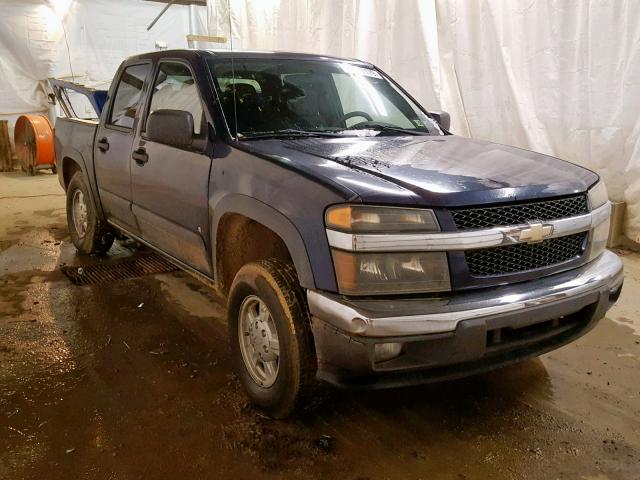 1GCDT13E688137656 - 2008 CHEVROLET COLORADO BLUE photo 1