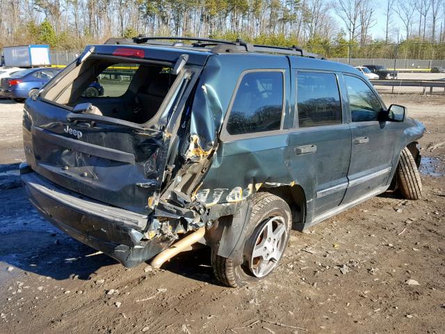 1J4GR48K25C652233 - 2005 JEEP GRAND CHER GREEN photo 9