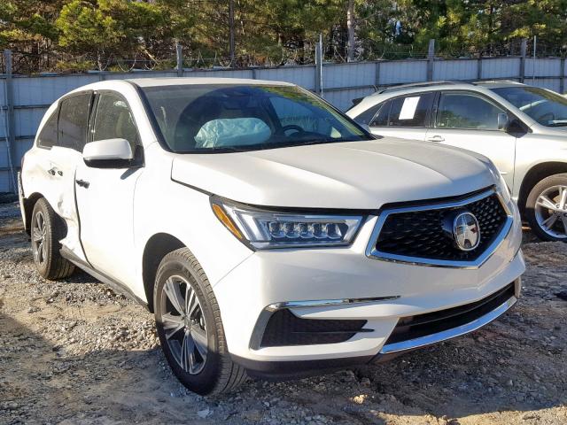 5J8YD3H30JL003912 - 2018 ACURA MDX WHITE photo 1